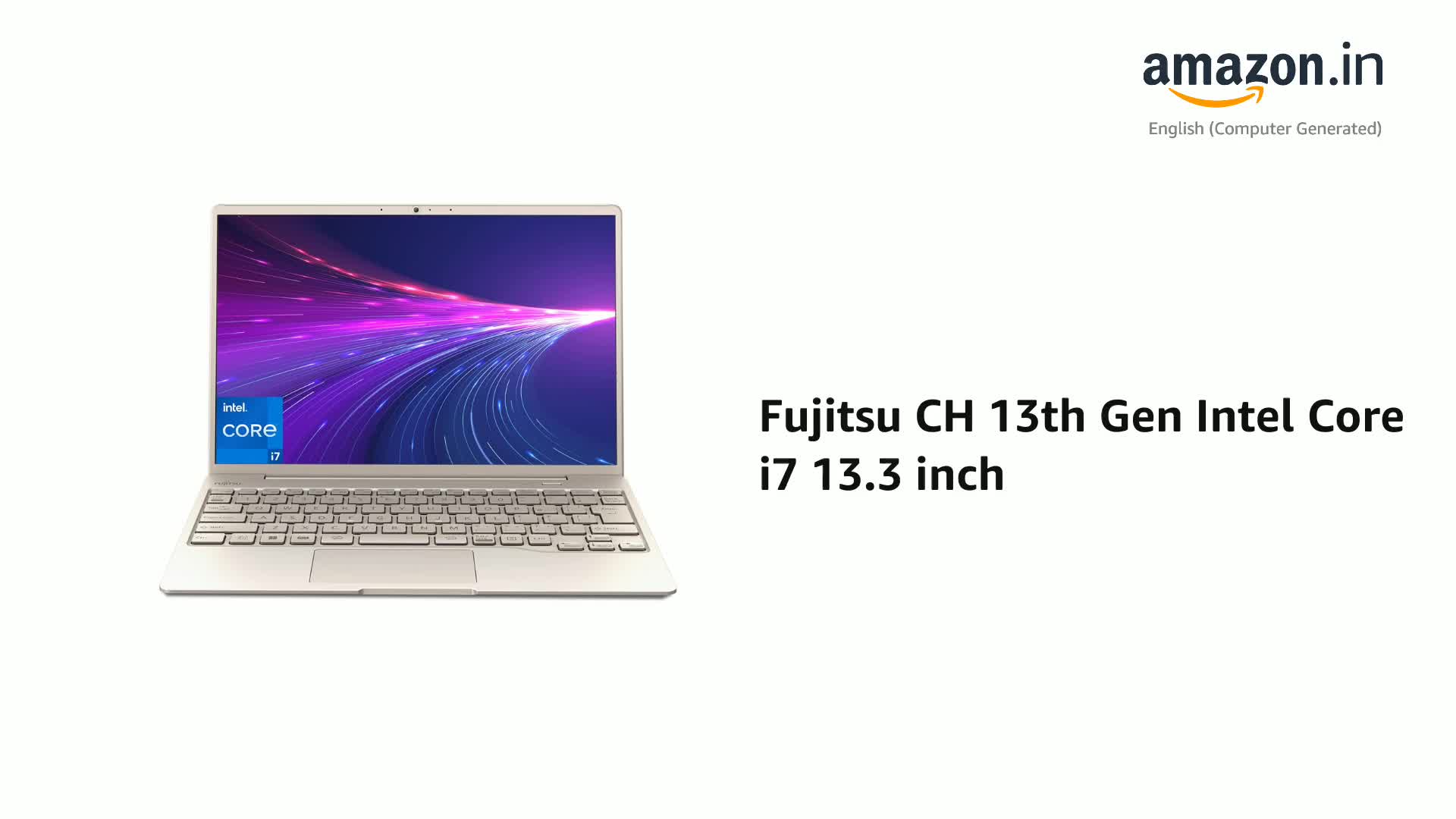 Refurbished) Fujitsu CH 13th Gen Intel Core i7 13.3 inch(33.7cm