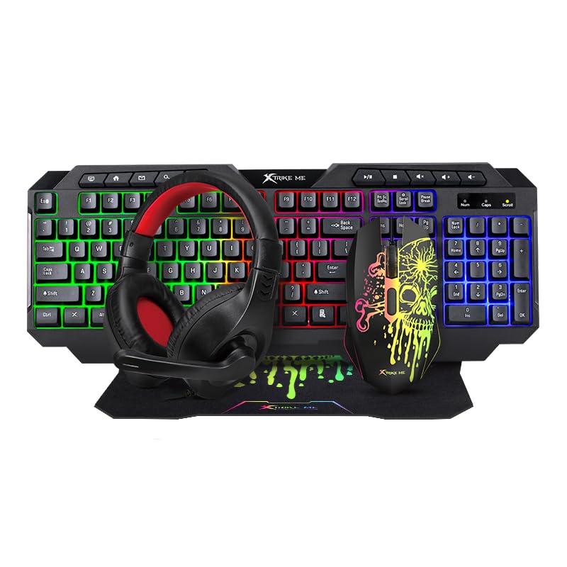 Kit Gamer Xtrike Me CMX-415 Teclado Mouse Headset E Mousepad