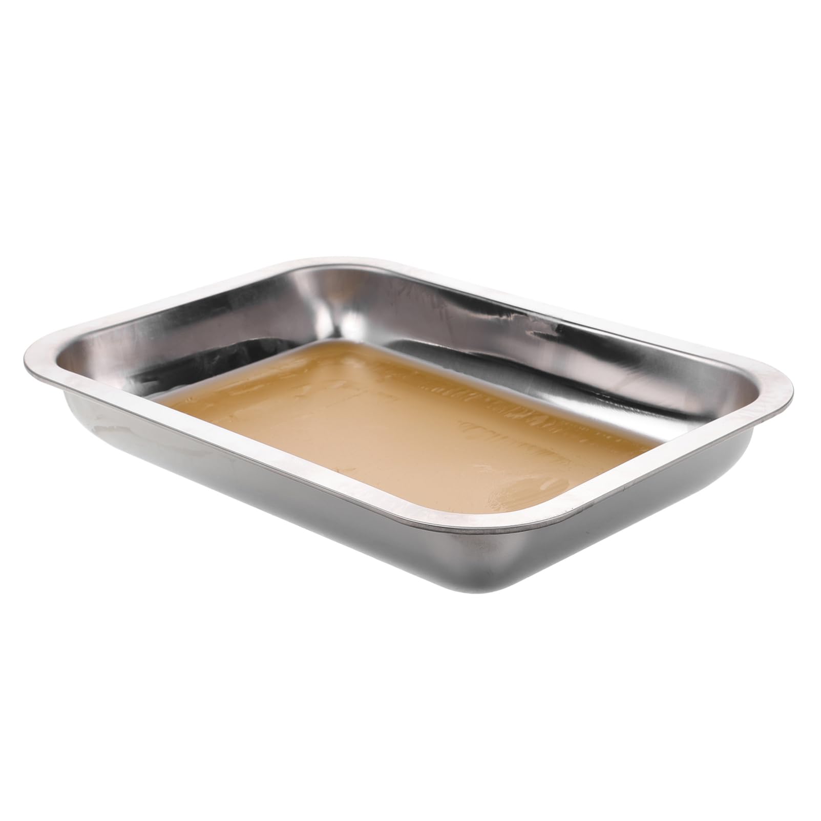 FAVOMOTO Anatomy Tray Laboratory Storage Trays Organizer Trays Dissecting Tray Wax Table Organizer Labs Trays Metal Dissecting Tray Laboratory Organizer Tray Stainless Steel Silver