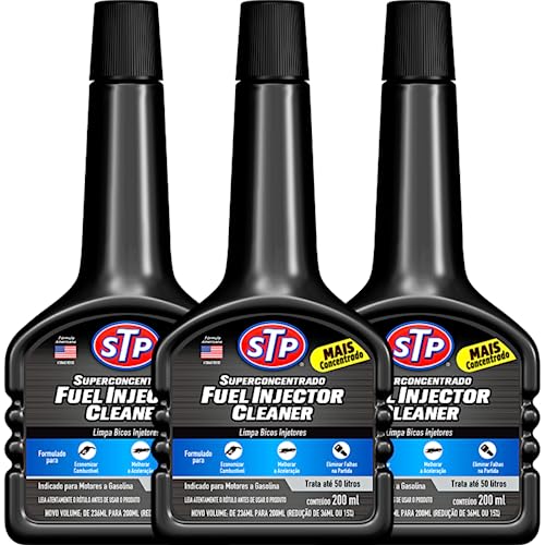 Kit 3 Aditivo Stp Fuel Injector Cleaner - Super Concentrado Aditivo Para Gasolina