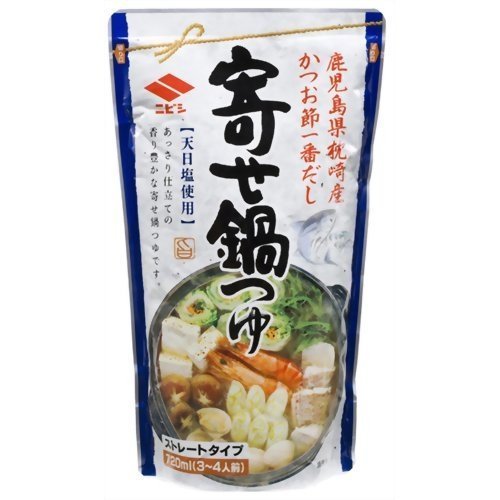ニビシ 寄せ鍋つゆ ストレートタイプ