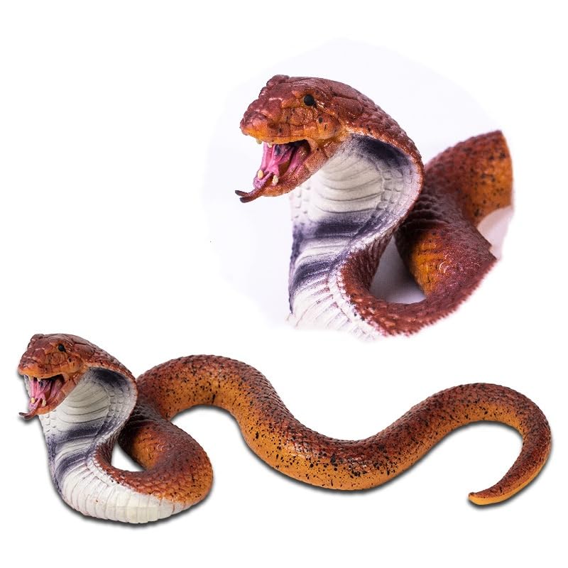 Schermo Di Giocattoli Serpenti In Gomma Realistica: Simulazione Del Modello Difficile E Spaventosa Halloween Python, Rattlesnake, Cobra Da 8,25 € | DHgate