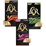 L'Or - Capsule Caffè Espresso Confezione Mista - Variety Pack Origini - 100 Capsule di Alluminio Compatibili Nespresso®* original - 40 Colombia, 40 Papua New Guinea, 20 India