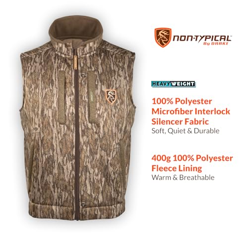 Drake Waterfowl Men's Silencer Fleece with Agion Active XL Hunting Vest3