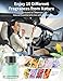 BETNEP Smart Car Air Fresheners, New Smell Experience Cologne Car Freshener Essential Oil Diffuser, Adjustable Concentration, Auto On/Off, Built-in Battery, Each Bottle of Perfume Lasts 120 Days