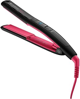 Prancha Alisadora de Cabelo Cadence Intense, Bivolt, Preto/Rosa, 36W, PAC202