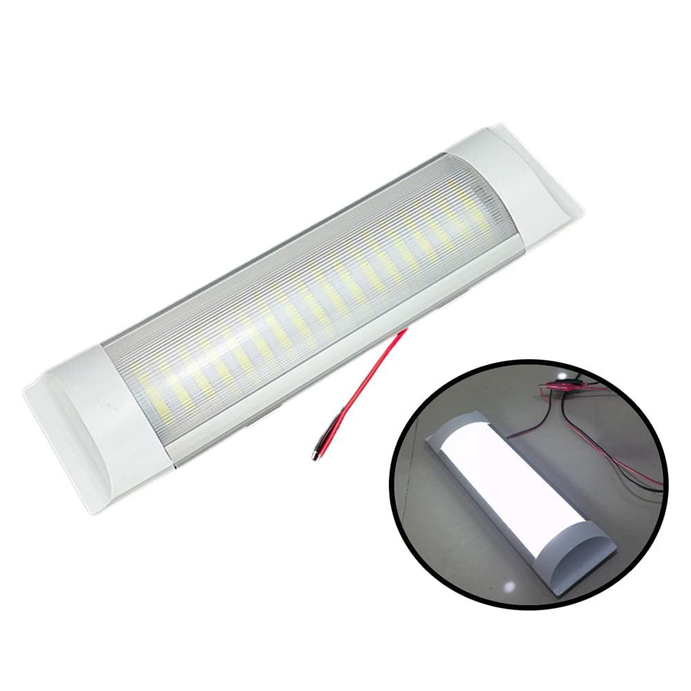 Luces del Compartimiento del Coche Que Encienden Las Linternas Ligeras De La Cabina LED De Las Luces del Barco 12V - 85V para Los Camiones,A Pair