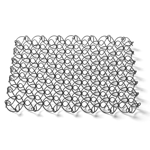 Salvamanteles para platos calientes – Salvamanteles en espiral de acero inoxidable, tapete de mesa resistente al calor, soporte de metal para salvamanteles de metal, posavasos de metal inoxidable para