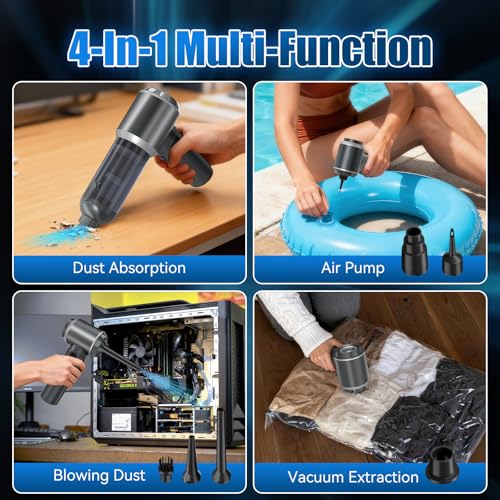 Save 30% on WUDOO 4-in-1 Cordless Car Vacuum Cleaner - Image 3