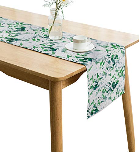 Image of Jute Table Runner Heat Resistant Dining Table Runner for 8 Seater 12 Inches x 94 Inches AATR0021