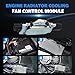 1137328663 Engine Cooling Fan Control Module for Ford 2011-2016 Focus Kuga Grand C-Max II Volvo 2012-2016 V40 2009-2013 Mazda3 2010-2017 Mazda5 Replace 1137328464 CV6Z8C607A BV6Z8C607L