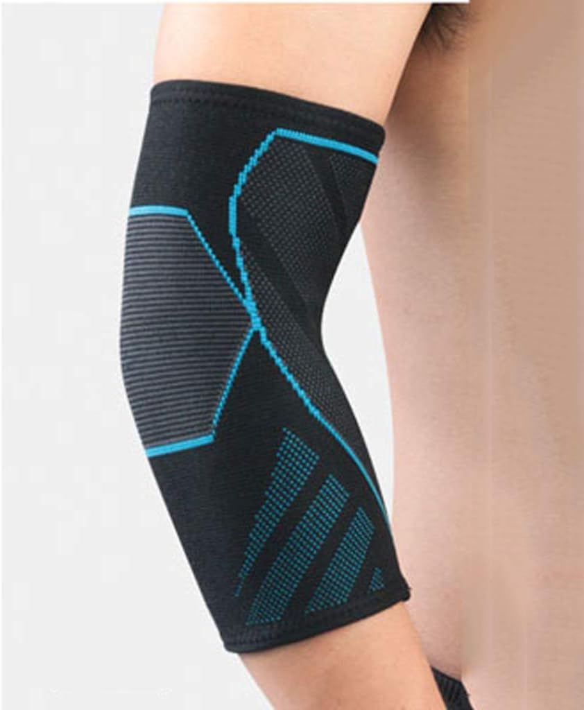 1 PCS Adjustable Elastic Knitted Fabric Elbow Support Pads Basketball Running Riding Arm Sleeve Warmers Guards Protector