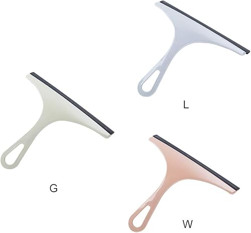 Miniatura 6 de Ochine Escobilla de ducha multiusos manual para el hogar, limpiador de ventanas portátil con orificio para colgar para limpiar ventanas, vidrio,