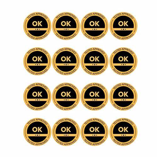 Image of CVANU 5000pcs Quality Checked Mini Sticker in Green Color Round Shape (20 X 20mm) cv3