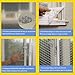 Insulating Film for Windows,Blackout Thermal Insulated Window Drapes Self-Adhesive Window Insulation Kit,Anti-Cold Windproof Noise Reducing Privacy Winter Warm Curtains,Custom (WxH(36x47in))