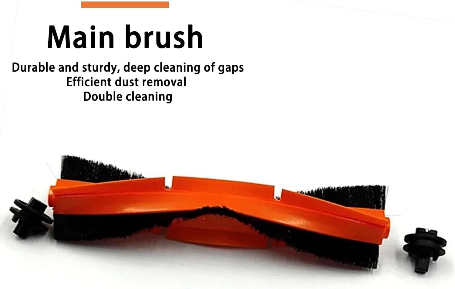 Vacuum Cleaner Replacement Parts Compatible with Xiaomi X10 Accessories,1 Main Brush,4 Filter,4 Side Brushes,4 Mop Pads,4 Dust Bags Accessories Kits(17PCS)