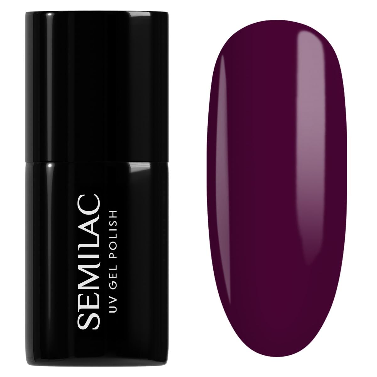 UV Hybrid Nail Polish Semilac 7ml Luminous Cyclamen 082