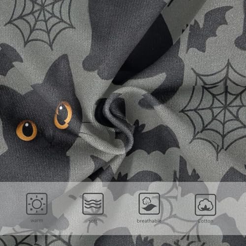 Joisal Girls Underwear Toddler 2t Cotton Cute Panties Girl Aesthetic Briefs Underpants Halloween Black Cats Gray3