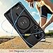 Battery Case for Galaxy S22 Ultra/S23 Ultra, [12000mAh] Slim Portable Protective Fast Charging Case Backup Power Bank Battery Case Compatible with Galaxy S22 Ultra/S23 Ultra-6.8 inch-Black