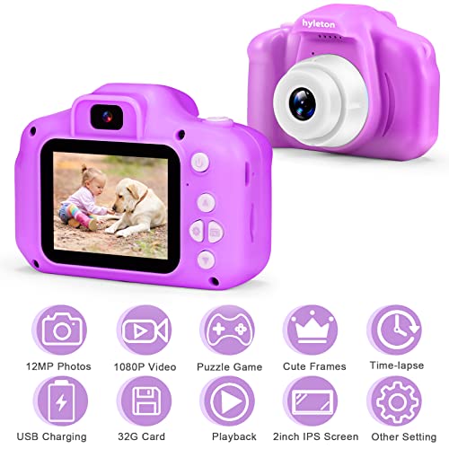 Hyleton HYLETON-SELFIE-C3 Kids Selfie Camera Digital,Child Toddler Video Camera Toys thumb #2