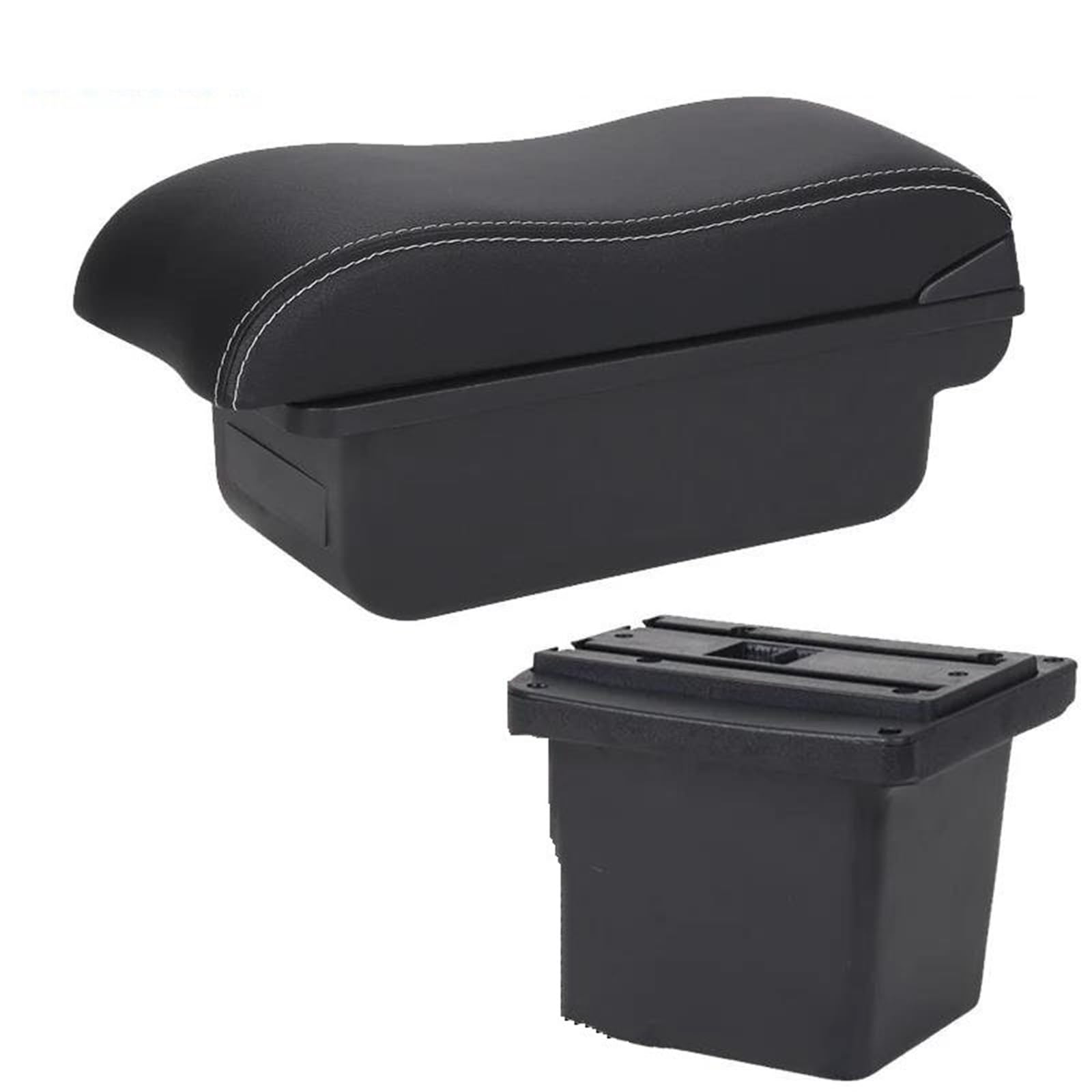 Hjkdsz Type F For Hyundai I30 For Elantra For Touring Fd I30cw 2007-2011 Car Centre Console Armrest Storage Compartment Parts(Type F)
