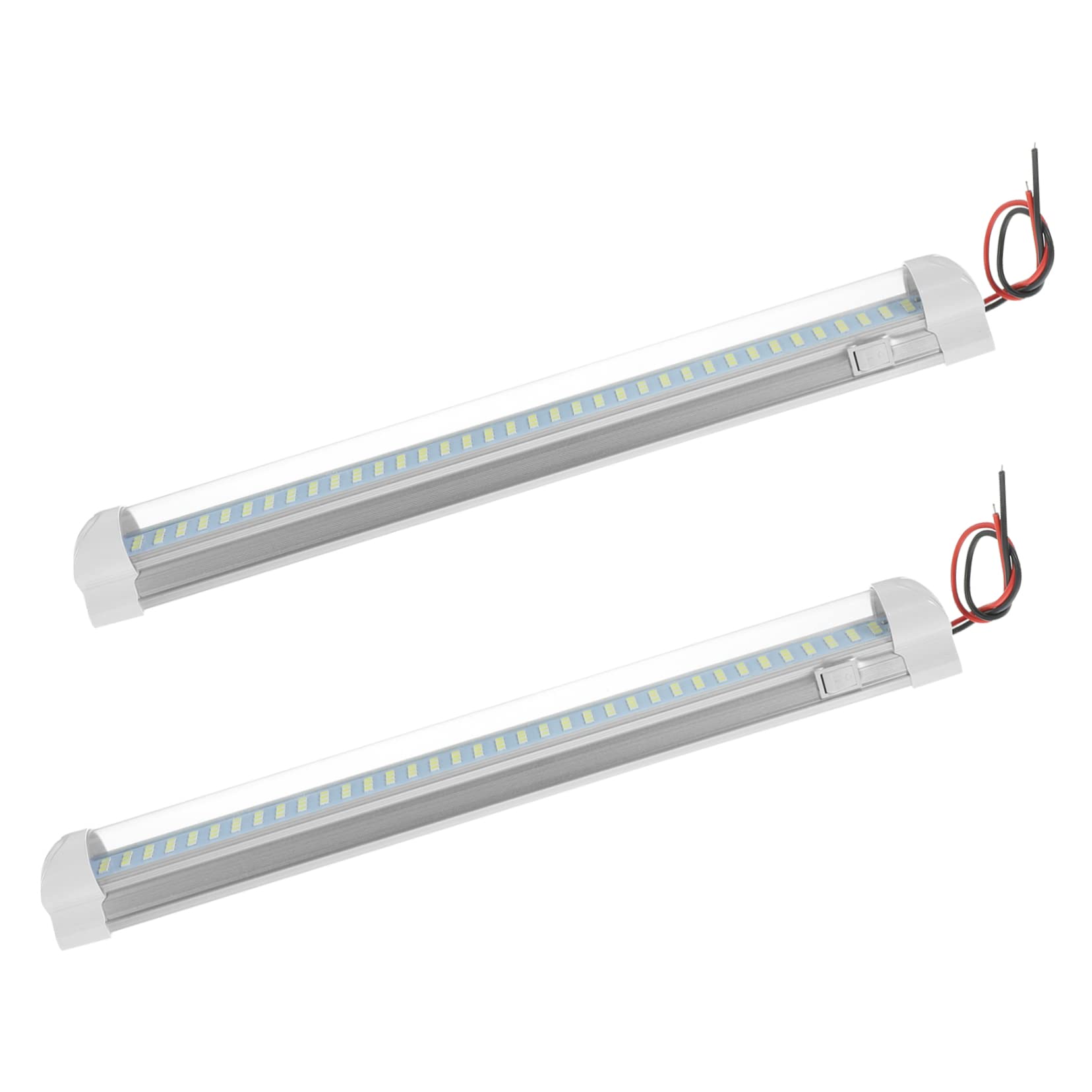 VINTORKY 12v Led Strip Lights Car Interior Lights 2 Pack Led Lights for Truck Bed Ceiling Rv Trailer Lights