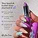 Lime Crime 10th Birthday Unicorn Lipstick, October - Long-Lasting Pumpkin Orange Creamy Matte Lippie - 0.12oz