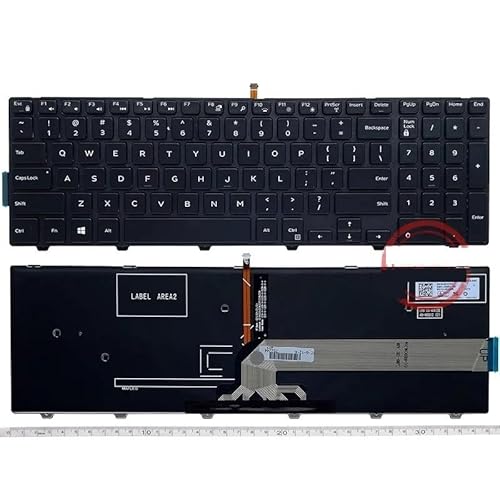 US Keyboard for DELL 17-5748 5749 5755 5758 5759 P26E 15 5557 5478 Laptop Backlight