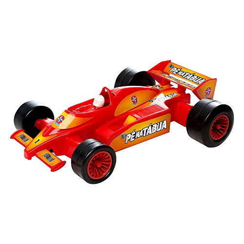 Carrinho Pé na Tábua Brinquedos Estrela Vermelho