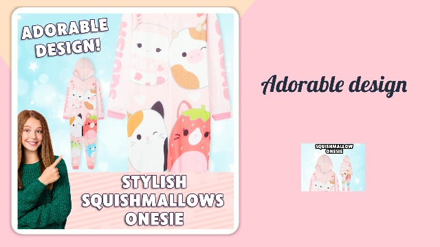 Squishmallows Hugmees Disney Stitch in pigiama, 25 cm - Misura 20-25 cm