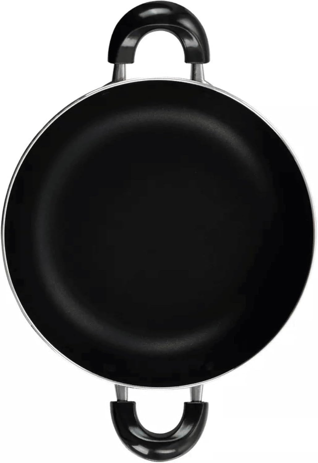 Better Chef Deep Fryer Pan with Glass Lid – Red Aluminum Nonstick Frying Pan Available in 14-Inch or 16-Inch – Even Heat Distribution & Stay-Cool Handles (14-inch)