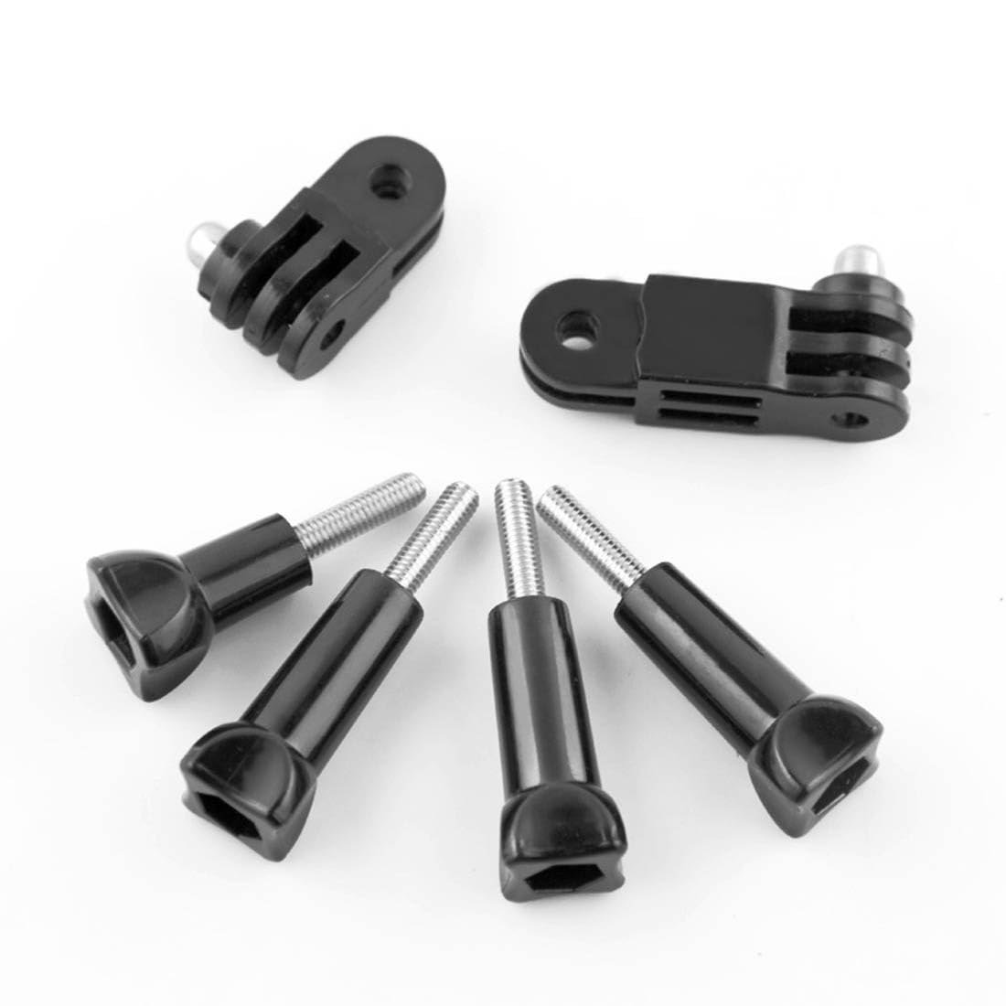 Brazo giratorio ajustable para cámara acción,accesorios montaje GoPro para GoPro Hero 10,9,8,7,6,5,Xiaomi, Fusion,DJI Osmo,SJCAM, soporte para casco motocicleta GoPro Pole (16 piezas)