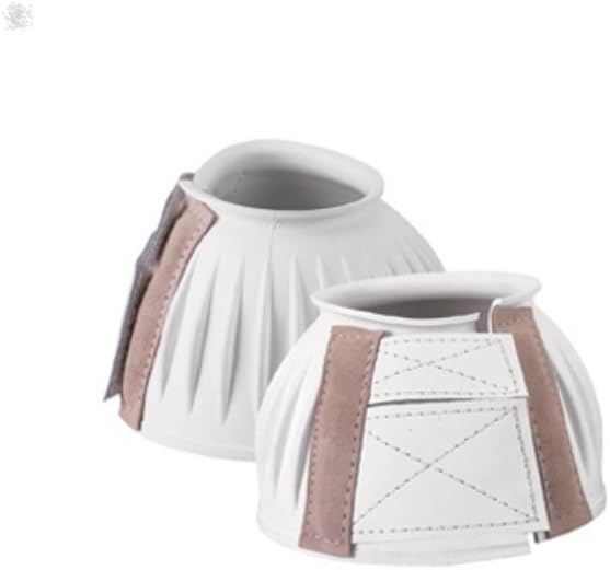 Weaver Double Velcro Bell Boots M White