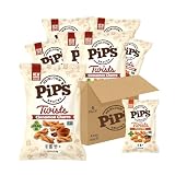Pip's Heirloom Snacks Cinnamon Churro Twists, 4.5 oz, Pack of 6