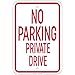 No Parking Private Drive Sign 8