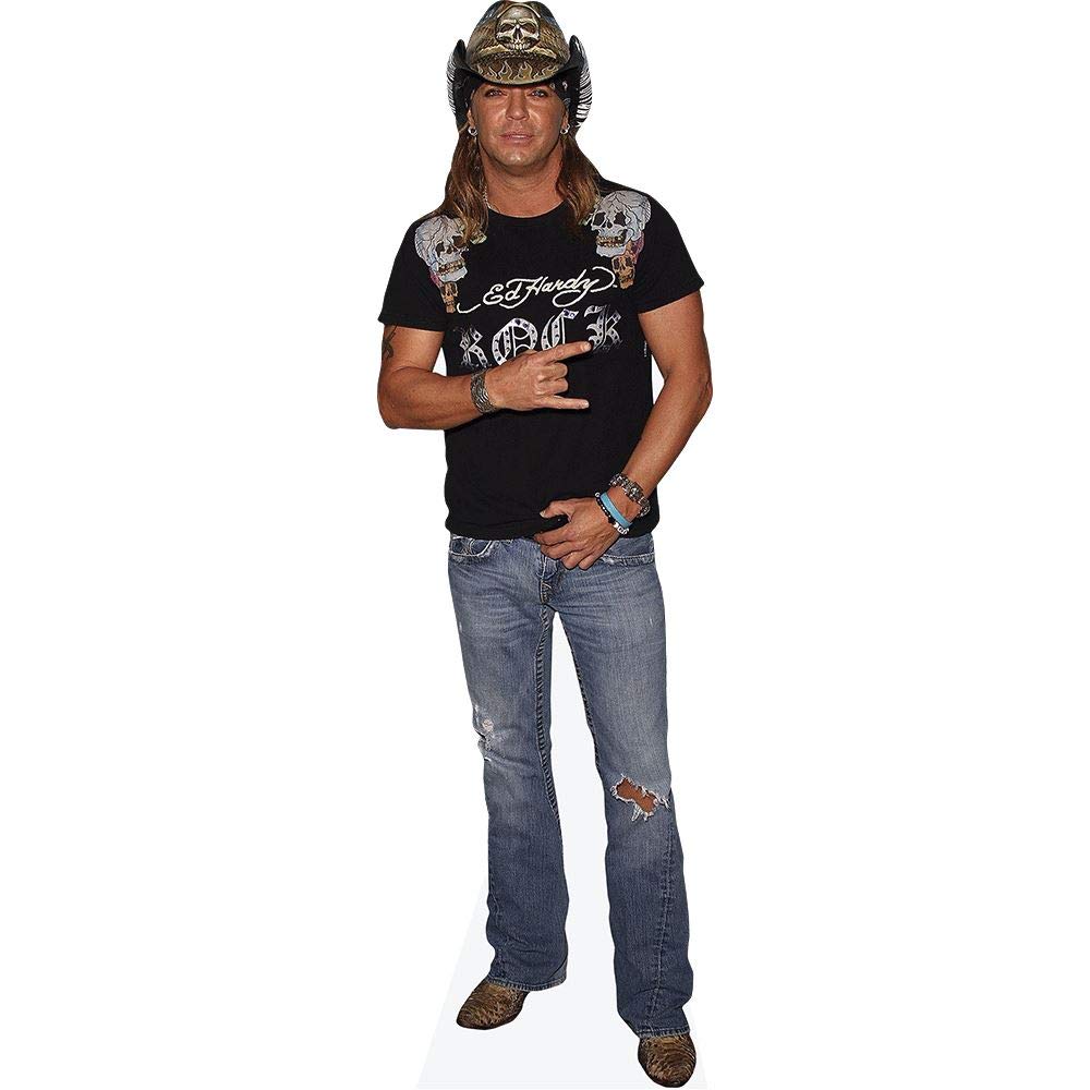 Celebrity Cutouts Mini Size Cutout Bret Michaels (T-Shirt)