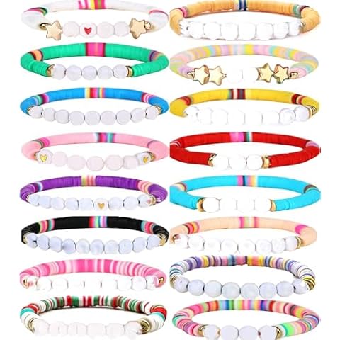 SROBENZ 16PCS Friendship Bracelets Set Bracelets Merchandise Jewelry Gifts for Fans Women Cover