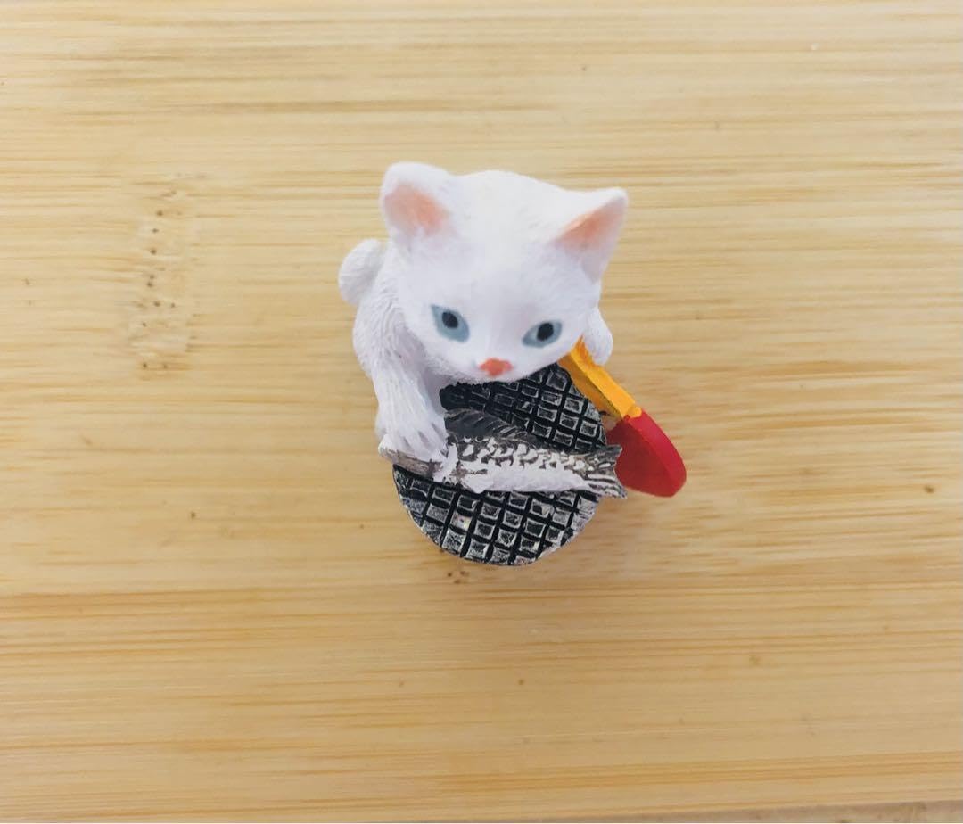 オーダーページ　レジン置物　ぐで猫 楽天市場】【送料無料】CN25 レジンアニマルキャット 3個セット 見ざる