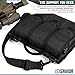 Savior Equipment Tactical Rifle & Pistol Magazine Pouch Carrier for M4 Carbine AR15 AK47 - Up to 6 Extended Mag, Adjustable Padded Shoulder Strap Included Obsidian Black
