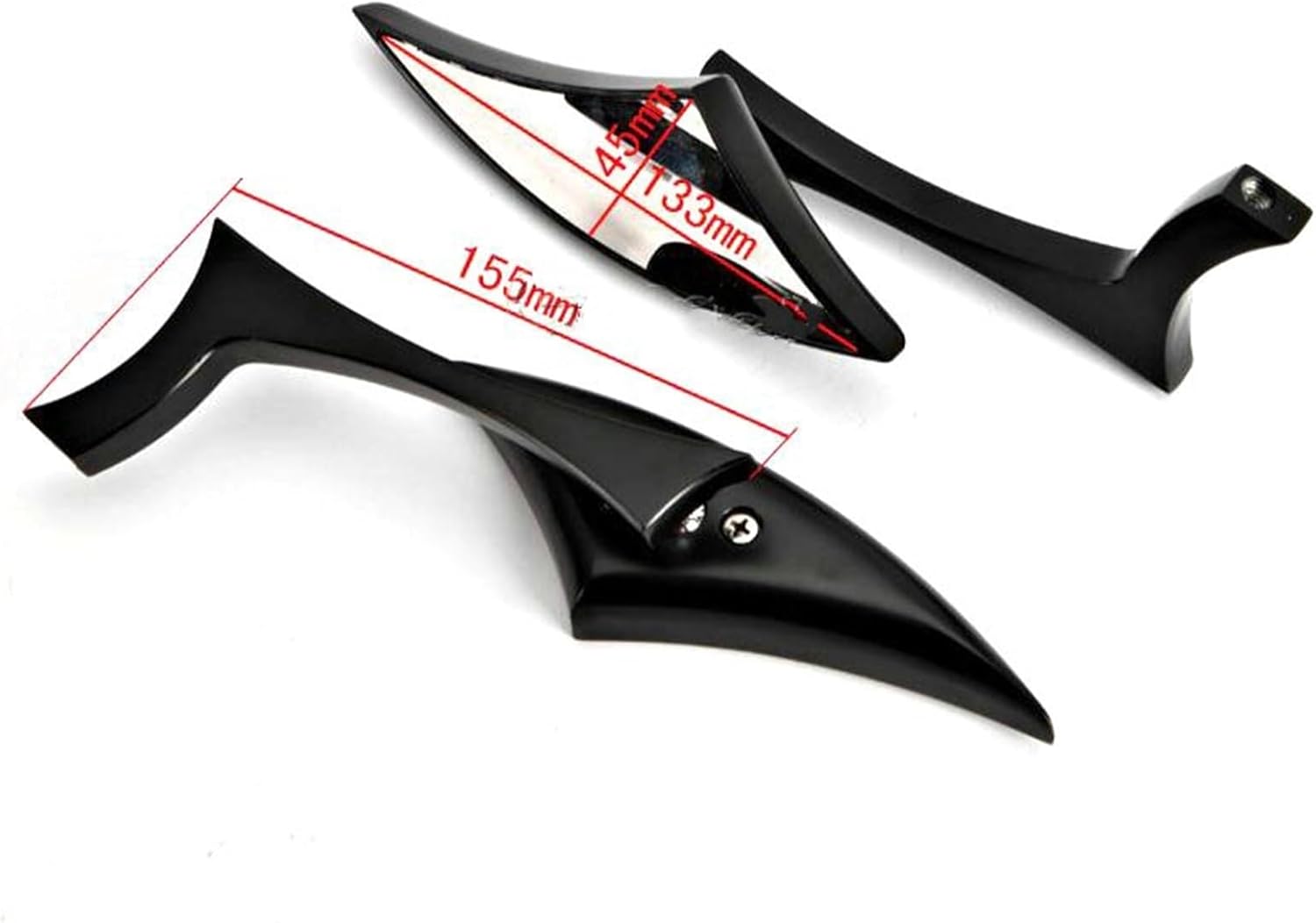 に適合するVTX 1300 C R S RETRO VT750 VT1100 VT700用バイク用バックミラー