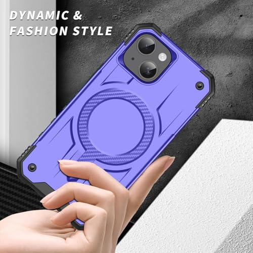 Coque magnétique hybride iPhone 14 étui fin antichoc protection chute - 4