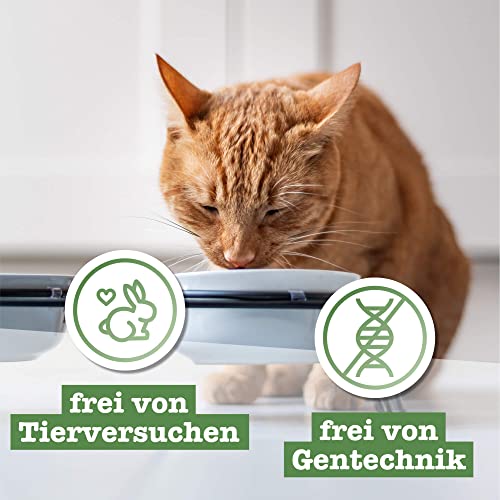 catz finefood N° 15 Huhn & Fasan Feinkost Katzenfutter nass, verfeinert mit Quinoa & Kresse, 6 x 400g Dosen