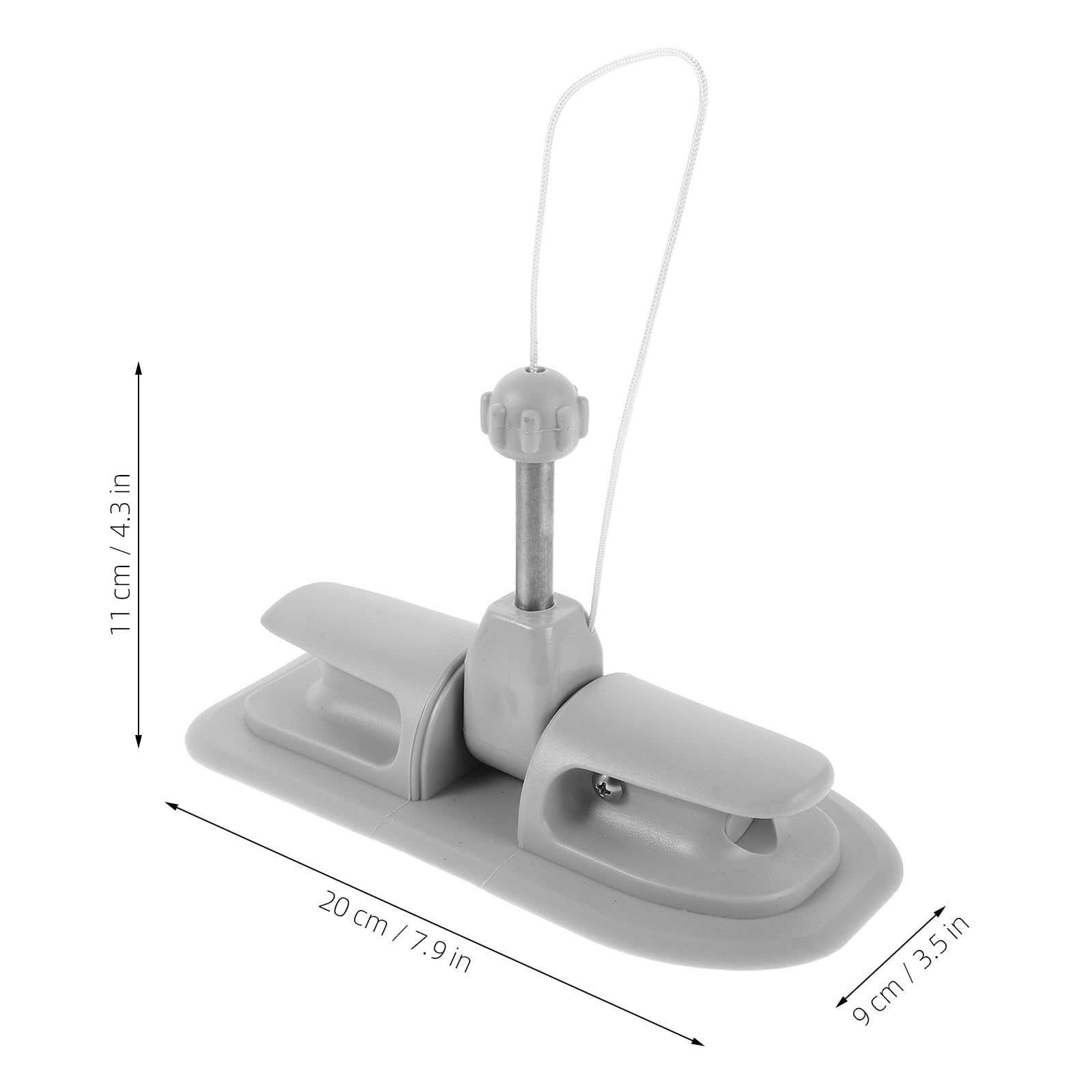 Gatuida 2 Stück-Pack Kajakpaddelhalter für Aufblasbare Boote, 10 Mm | Aluminiumlegierung und Pvc, Vorgebohrt, Schnelle Montage, für Schlauchboote und Dinghys
