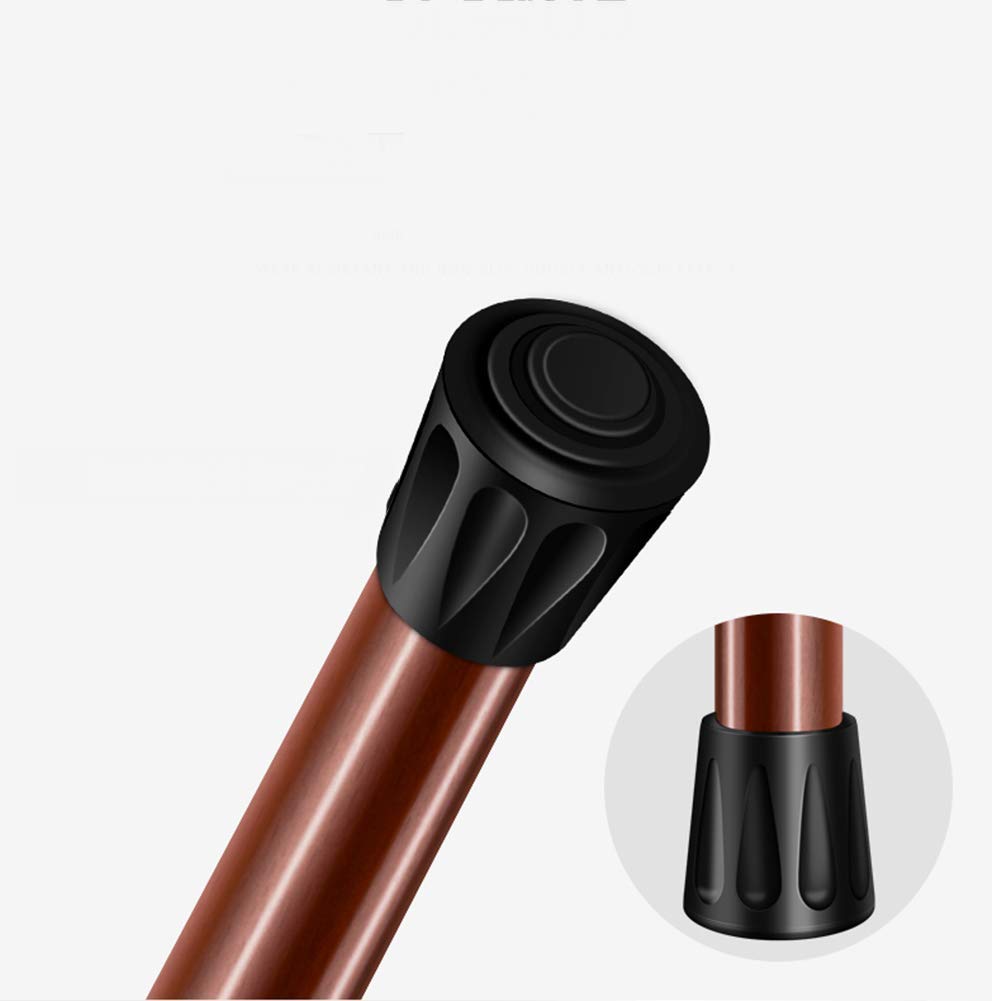 Bastón de Madera Maciza, bastón de Madera con Punta de Goma, Bastones de Senderismo/Bastones de Senderismo para Senderismo, Senderismo, Camping, Viajes, Escalada, muletas Times
