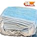 Fesjoy Mascarilla desechable, 50PCS Mascarillas protectoras de 3 capas Mascarilla transpirable antipolvo