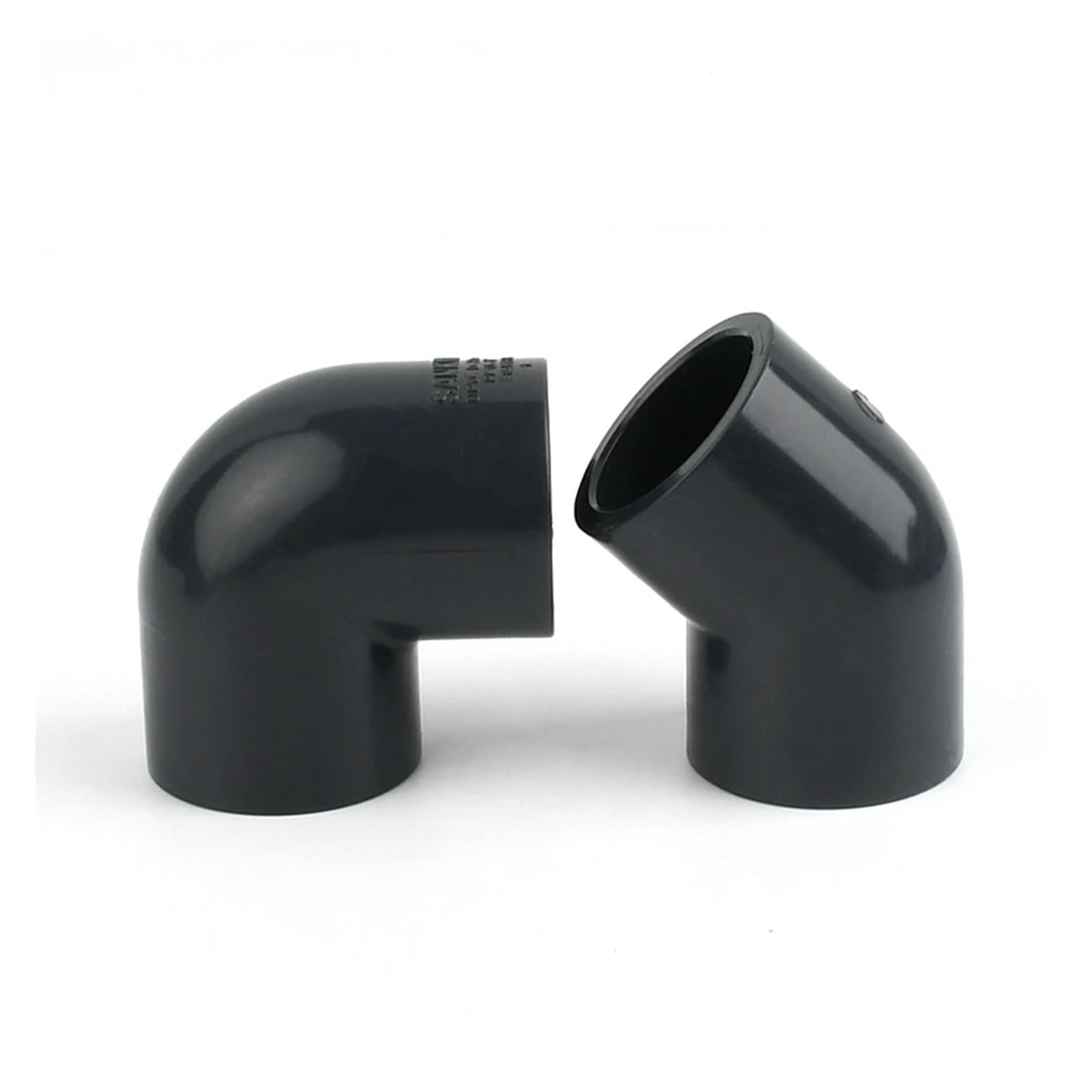 ISCBAFYX 1Pc ID 20~63mm Grigio Scuro Diretto Gomito a 90 Gradi Acquario Giardino Irrigazione Tee Raccordi per Tubi dell'Acqua (Tee,20mm)