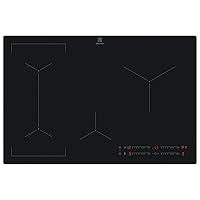 Electrolux EIV83443CT Piano Cottura ad Induzione Bridge 80 cm