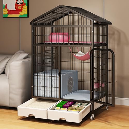 Enclos intérieur extérieur chat pour sécuriser vos compagnons