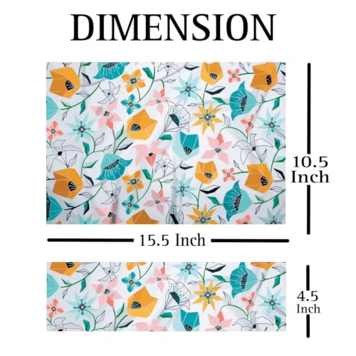 Image of Full Laptop Skin Bubble-Free HD Quality Sticker for Laptops Upto 15.6 inch Compatible with Apple /Dell /HP /Lenovo /Acer /Asus /Sony (Dustproof|Waterproof|Scratchproof|Reusable)-Tulip FL1
