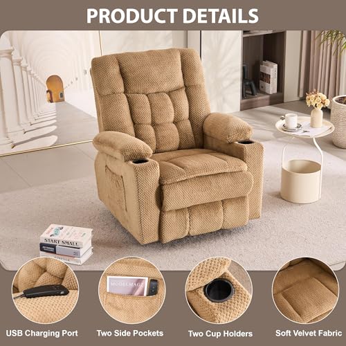 Sillón ergonómico para adulto color lino miniatura 5